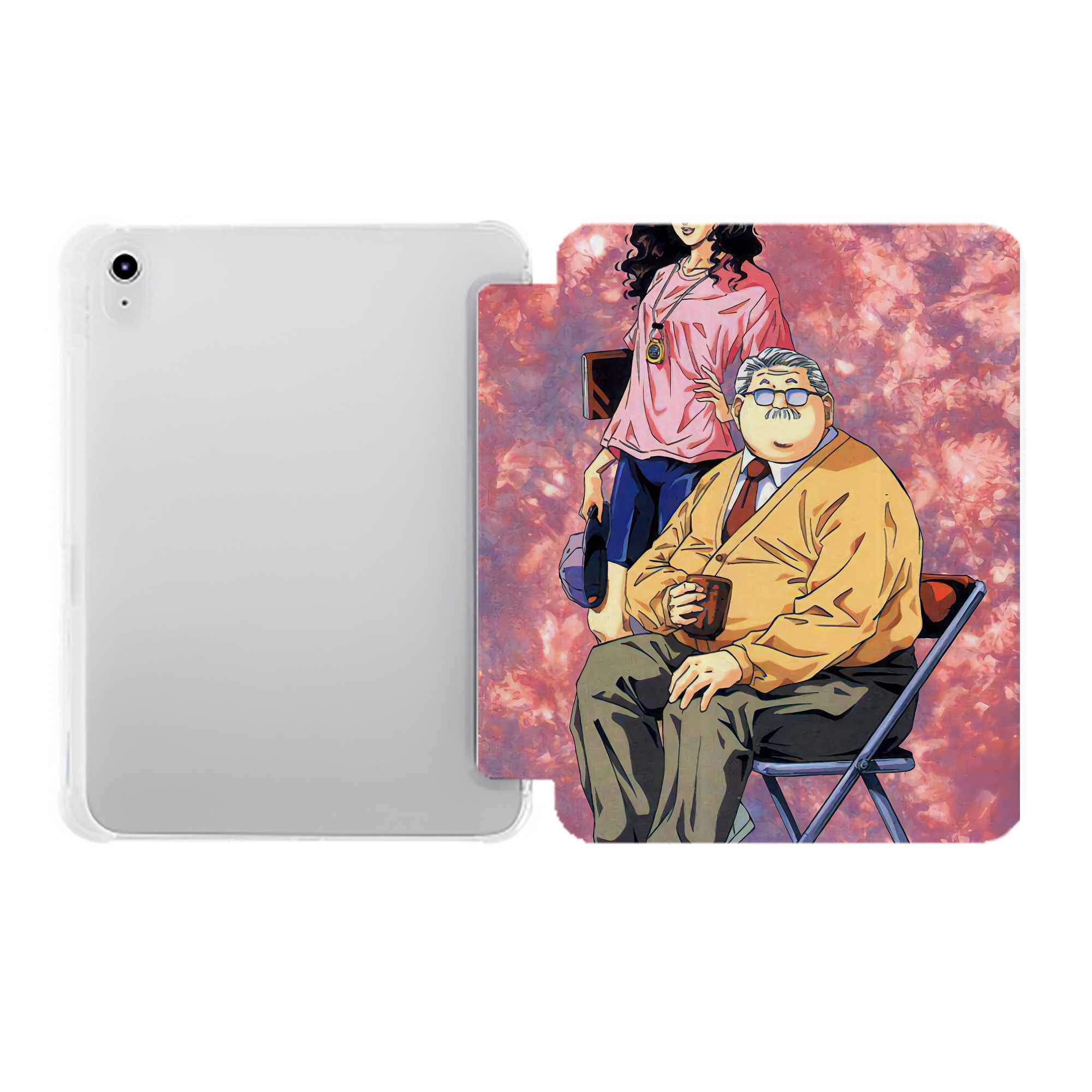 （画像用） SLAM DUNK／スラムダンク IPad ケース ペン収納付き 三つ折りスタンド PUレザー×シリコン 対応機種9.5/10.5/10.9インチ